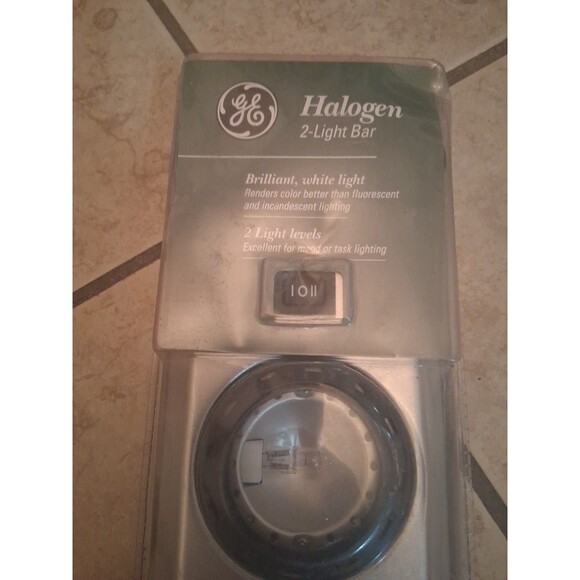 GE Halogen 2-Light Bar 13" Plug-In Under Cabinet Task Light – New Sealed – Model - Picture 2 of 7